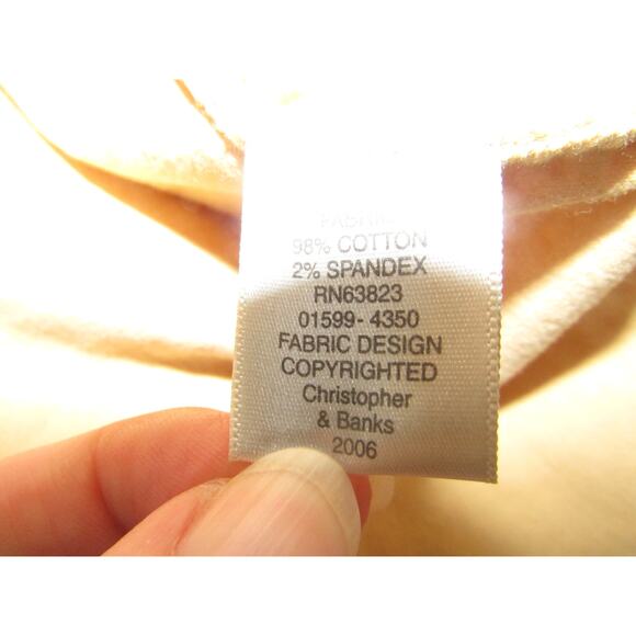 Vintage Christopher Banks Savannah L Yellow Corduroy Shirt Jacket Floral Sequins - Picture 6 of 9